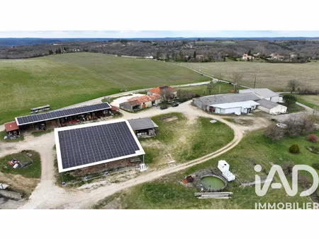 vente maison 8 pièces 145 m² mauroux (46700)