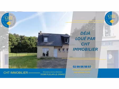 location maison 4 pièces 96.75 m² à saint-péran (35380)  685 €