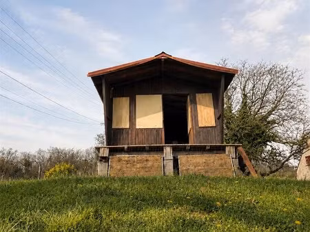 terrain de loisirs avec chalet  cave à chinon (37500)
