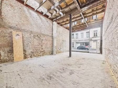 ixelles – flagey | commerce & logement ±480 m²