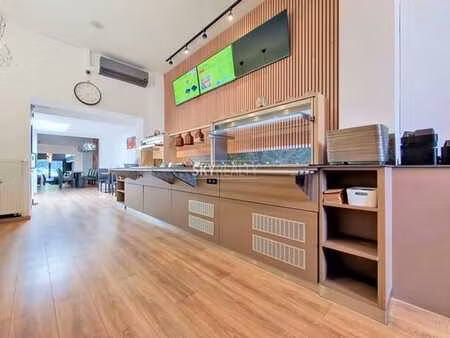 schuman: rez commercial horeca ± 100 m² + jardin / terrasse