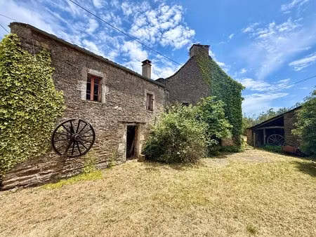 ensemble immobilier en pierre à rénover - charme authentique et fort potentiel- sainte...