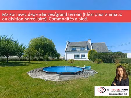 maison avec grand terrain constructible