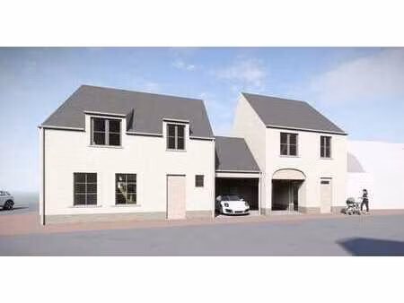 halfopen nieuwbouwwoning met 3 slpk  garage en tuin