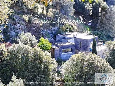 exceptionnel a vendre :maison d’architecte bioclimatique 6 pièces avec atelier d'artiste —