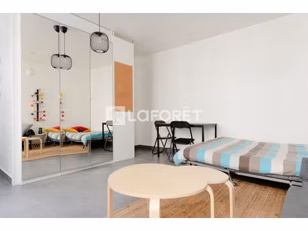 studio meublé - 27 m² - faubourg du temple 75010