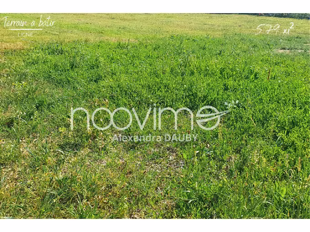 vente terrain 579 m² ligné (44850)