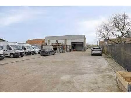 entrepôt (487 m²) avec bureau à vendre à moerbeke-waas