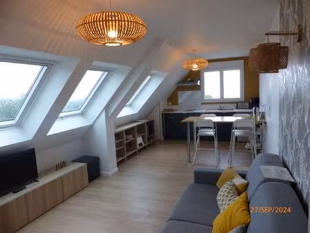 location appartement 2 pièces meublé à binic (22520) : à louer 2 pièces meublé / 43m² bini