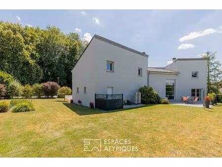 maison d'architecte dans un écrin végétal aux portes de metz