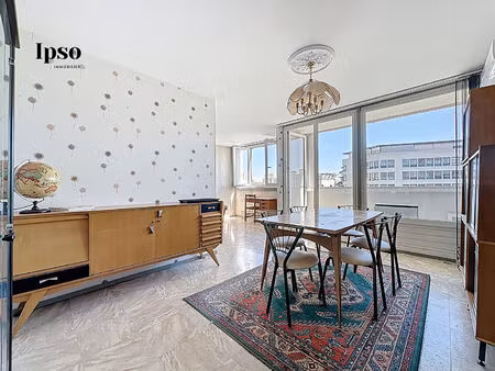 appartement 4 pièces traversant de 67.24 m² avec balcon