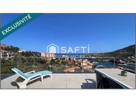 villa deux faces avec vue mer spectaculaire  à quelques minutes de l'espagne.