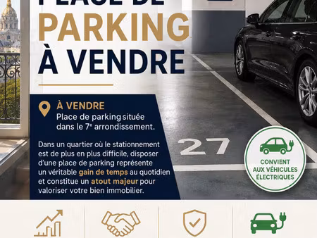 vente garage 12 m² marseille 7 (13007)