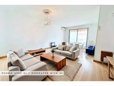 appartement lumineux 3 chambres avec balcon et garage