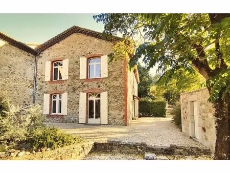 maison en pierre 135m2 aux pieds des cévennes entre st ambroix et les vans