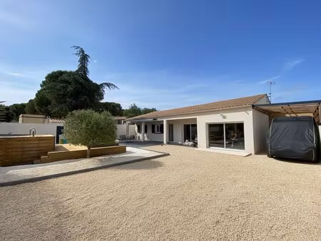 villa haut de gamme plain-pied t5 avec jardin et piscine