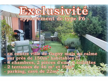 achat appartement 6 pièces 146m²