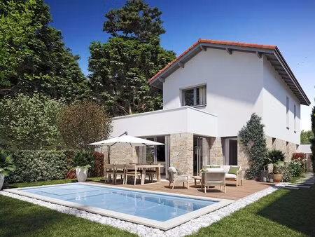 villa contemporaine avec piscine - description détaillée - cinq cantons / chiberta