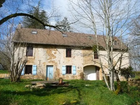 maison de campagne en pierre avec terrain