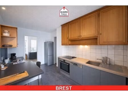 finistere - brest (29200) - a vendre - appartement - t3 - 2em etage - 2 chambres -...