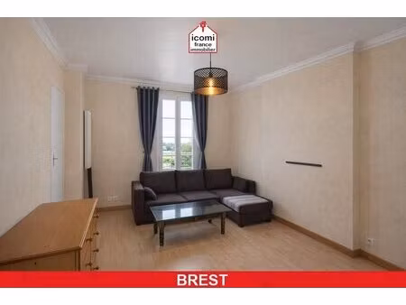 finistere - brest (29200) - a vendre - appartement - t3 - vue degagee - balconnet -...