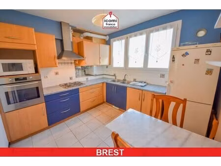finistere - brest (29200) - a vendre - appartement t5 90m² - 3 chambres - dalle beton -...