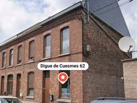 maison 3 ch. meublée avec terrasse et jardin à mons