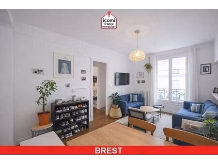 finistere - brest (29200) - a vendre - appartement - rue de la republique - t3 - 2...