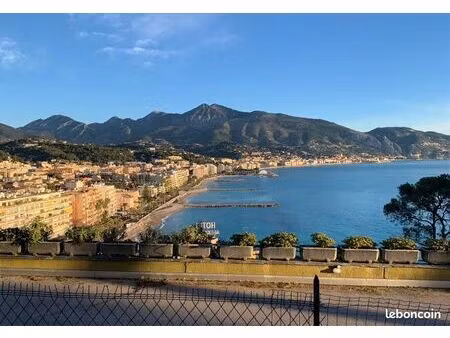 joli studio bord de mer à roquebrune cap martin  proche monaco