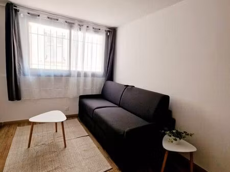 studio tout equipé vieil antibes climatisé loc etudiant