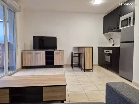 coquet studio meublé avec terrasse et parking