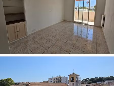appartement - cagnes-sur-mer - 2 pièces avec balcon et loggia