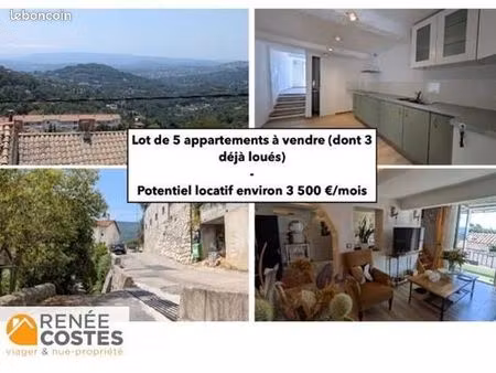 maison en viager 7 pièces 195 m²