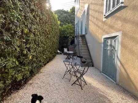 appartement de 105m2 avec jardin - le cannet mairie / tivoli