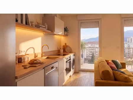 vente appartement 2 pièces 48.7 m² à le pont-de-claix (38800)  174 000 €