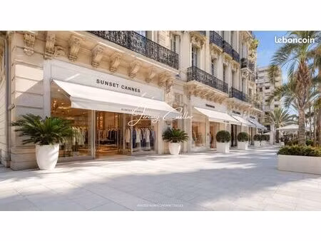 local commercial 265 m² cannes