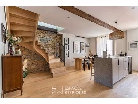 duplex de charme rénové par architecte