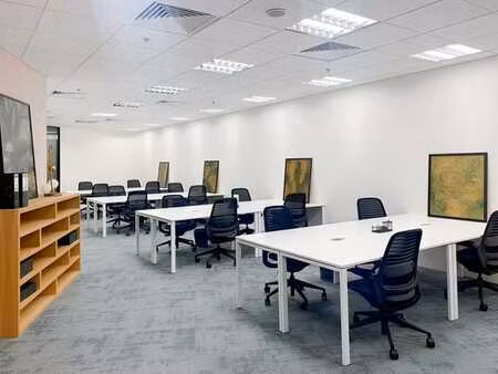 bureau clé en main pour 50 employés à regus the meadow