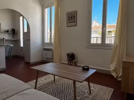 charmant appartement meublé 2p 30m2 avec balcon - le camas