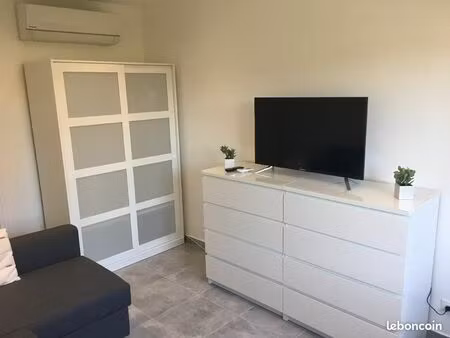 loue bas de villa t1 bis 40 m2 meublé