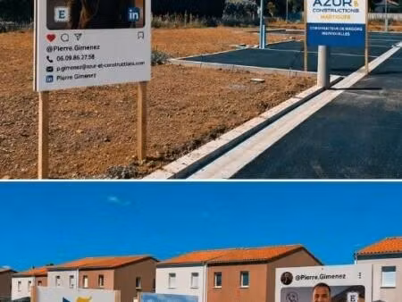 terrain 3 100 m² istres