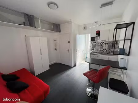 amiens st maurice - studio meublé (200m de citadelle)
