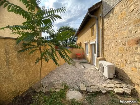 maison de village 50m2 avec jardin