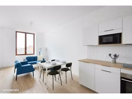t3 meublé de 56 40 m² – lumineux  spacieux et tout équipé