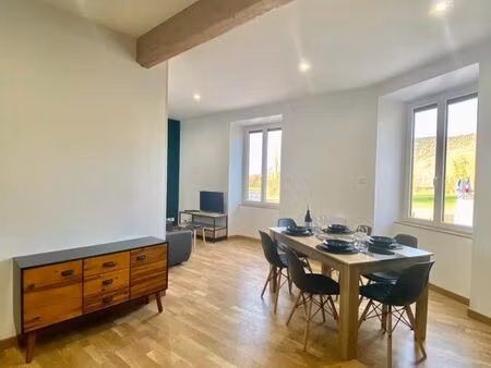 à louer – bel appartement t3 meublé de 65 m² – hières-sur-amby
