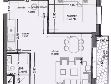vente appartement 3 pièces 52 m² à morsang-sur-orge (91390)  259 000 €