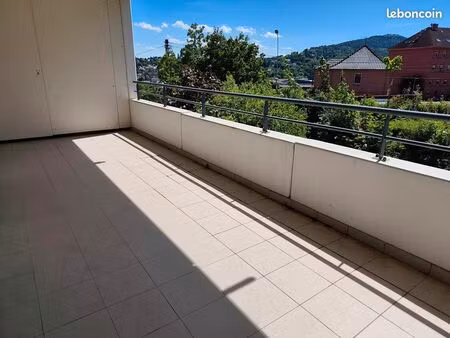 saverne - beau f2 de 50 m² avec terrasse et garage