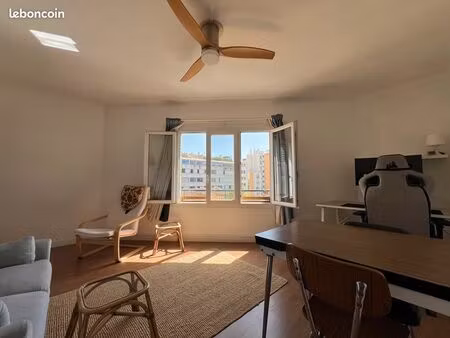 t2 43 m² marseille 4e – vendu loué 850 cc