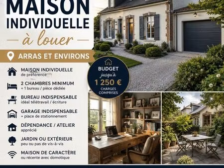 recherche maison à louer – pas-de-calais autour d arras