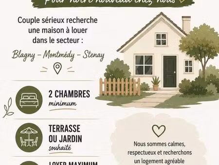 recherche maison à louer